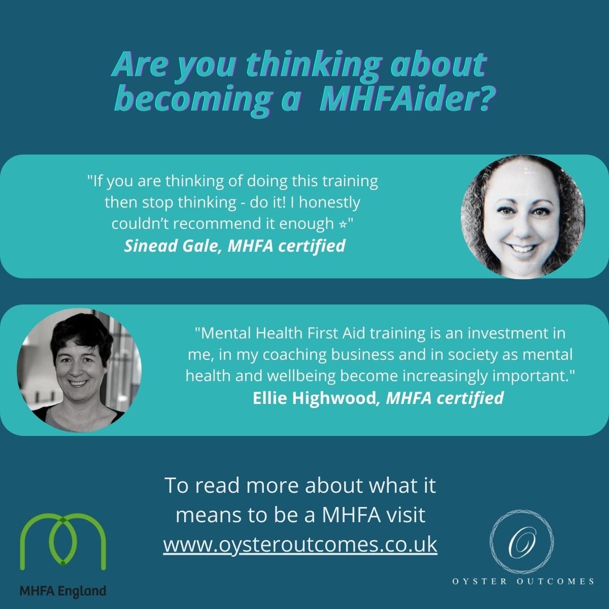 What it means to be a MHFAider